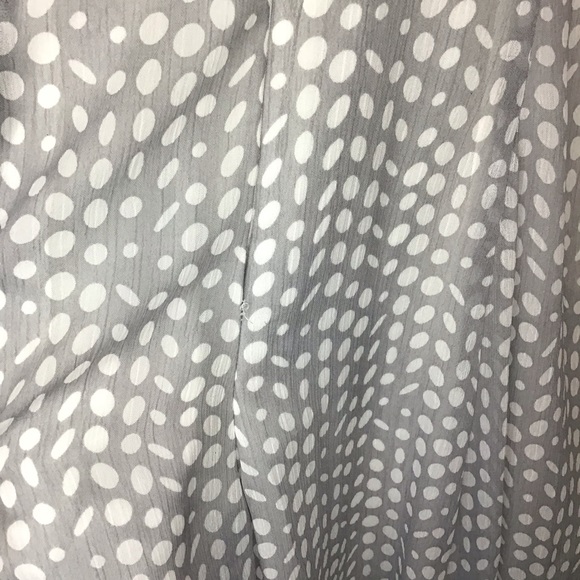 TOMMY HILFIGER Gray Polka Dot Sleeveless D… - Picture 12 of 16